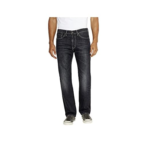Levi's Calça jeans masculina 505 de modelagem regular (sazonal), Trem de gambá - Descontinuado, 34W / 34L