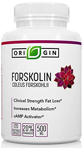 Origin Labs 100% Pure Forskolin Extract for Weight Loss. 120 Veg. Capsules 500mg per Serving. Coleus Forskohlii 20% Forskolin. Fat Burner, Weight Loss Supplement for Men & Women Origin Labs 100% Pure Forskolin Extract for Weight Loss. 120 Veg. Capsules 500mg per Serving. Coleus Forskohlii 20% Forskolin. Fat Burner, Weight Loss Supplement for Men & Women