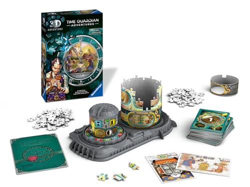 Ravensburger TIME Guardian Adventures - A World Without Chocolate - 11542 - Ein kooperatives 3D-Puzzle-Abenteuer, inspiriert von Fluchtspielen, für 1 bis 4 Spieler - ab 12 Jahren