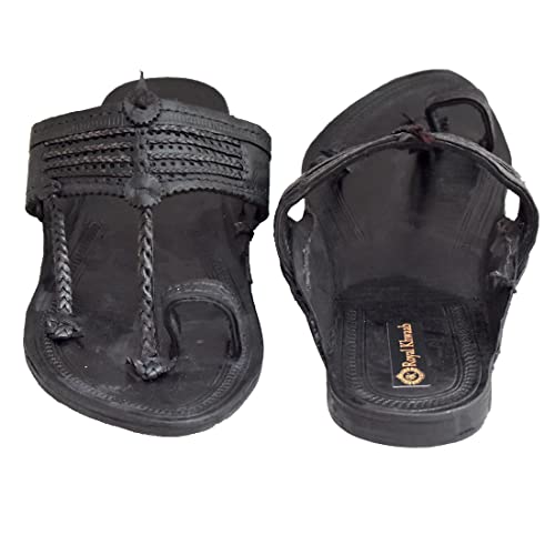 Royal Khwaab kolapuri chapal Men Kolhapuri Chappal for Men Stylish Kolhapuri Chappal for Men Kolhapuri Chappal Kolhapuri Chappal Men Brown