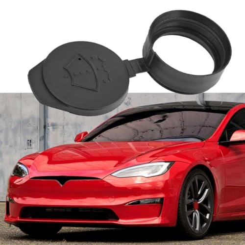 Tapón limpiaparabrisas Tesla evita obstrucciones de suciedad en depósito de agua Model 3 Y 2