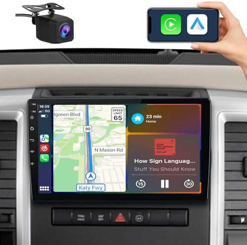 TAFFIO Für Dodge RAM 1500 2500 11.8 Touchscreen Android Autoradio CarPlay Einbau Navigationsgeraet S0r9t0pf