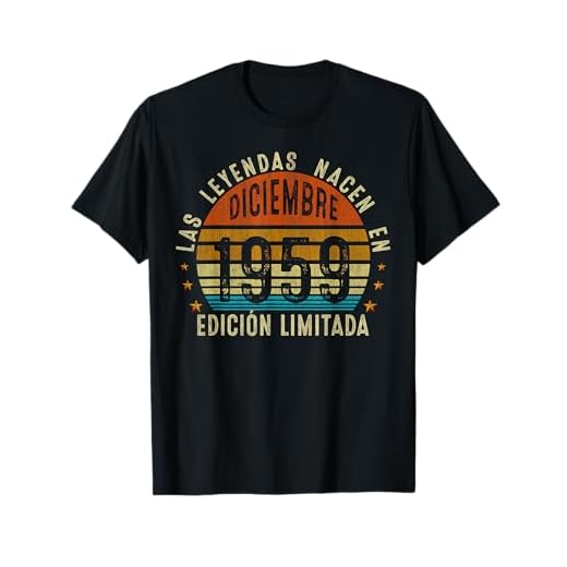 64 años Cumpleaños Hombre Regalo Diciembre 1959 Camiseta
