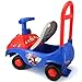 Kiddieland: Foldable Handle Ride-On - Spidey - Foot to Floor Vehicle, Spiderman, Interactive Dashboard & Sounds, Toy Phone, Toddlers & Kids 18-36mo