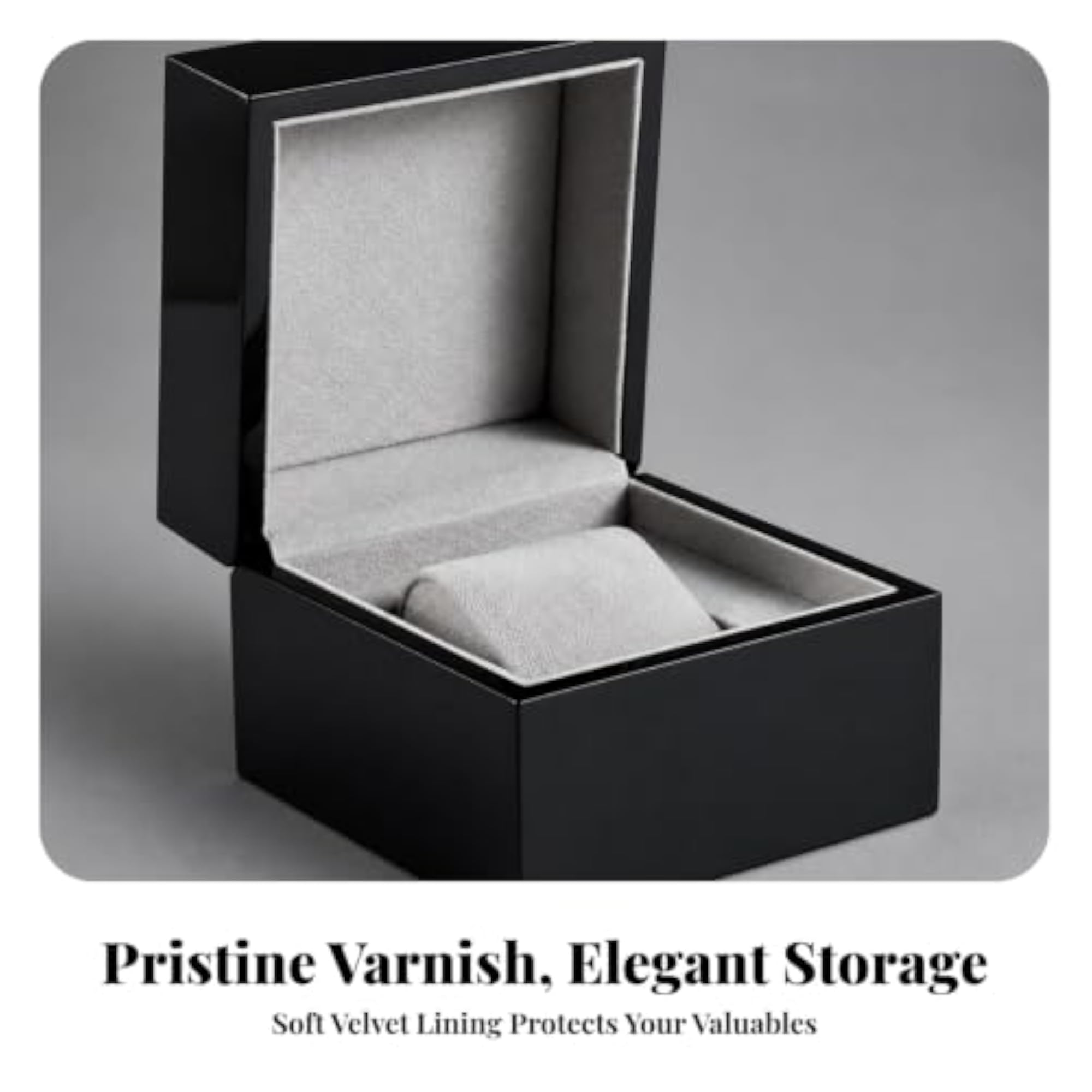 Luxury Watch Gift Box with Cushion, High-End Design