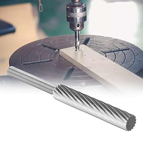 Cabezal de fresado de acero tungsteno 4 mm x 6 mm x 30 mm miniatura 5