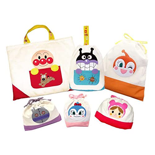 Amazon | アンパンマンミュージアム 限定 だだんだん ダダンダン 巾着