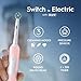 Oral-B Pro 1 Electric Toothbrush For Adults, With 3D Cleaning, 1 Toothbrush Head, Gum Pressure Control, 2 Pin UK Plug, Pink, Travel Electric Toothbrush, Rechargeable Toothbrush For Adults