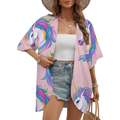 2025 Women's Lightweight Cardigans Open-Front Sun Protection Cardigans Kimono Tops