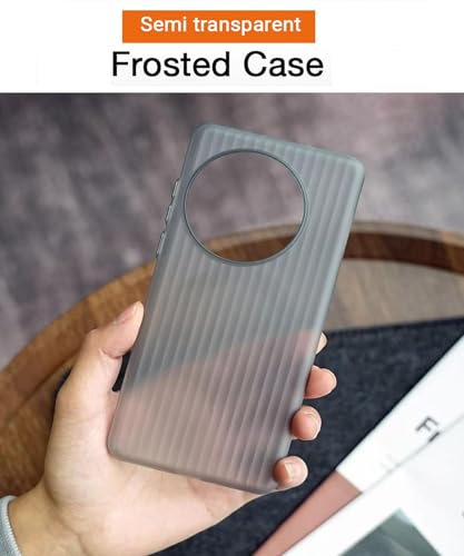 Image of Kapa Wave Frosted Grip Back Cover for OnePlus 13 | Ultra Slim [with Metal Buttons] Matte Finish Back Case (Grey)