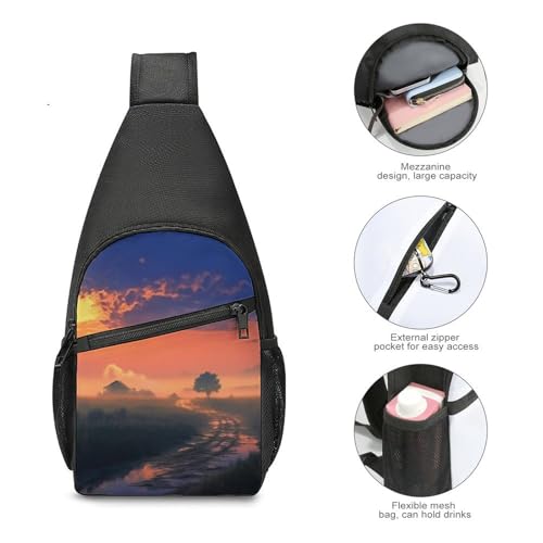 Mochila de mano urbana tipo Sling para deporte y viaje miniatura 5