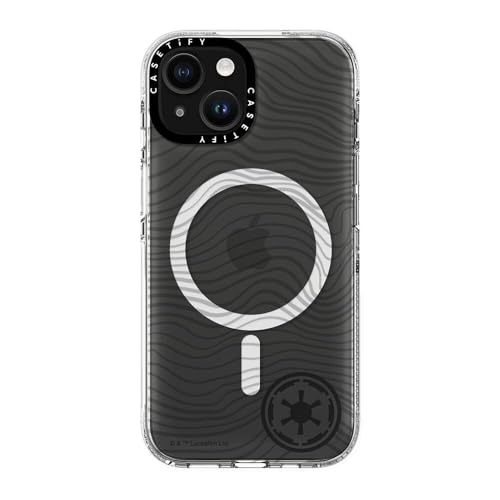 Coque transparente iPhone 15 CASETiFY Mandalorian en Beskar compatible MagSafe - 5