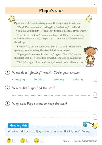 Ks1 English Targeted Question Book: Year 2 Reading Comprehension - Book 1