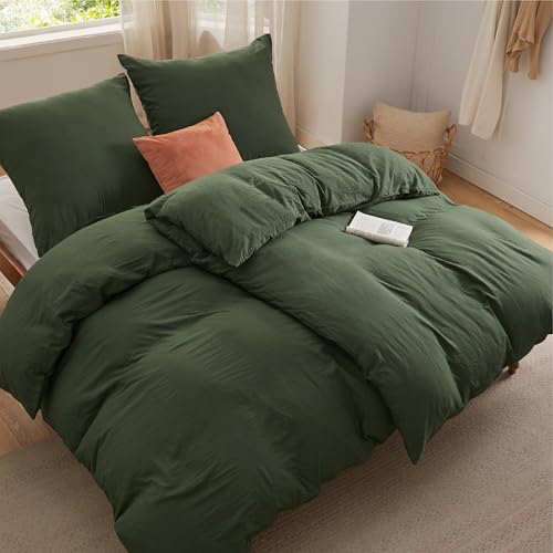 BEDSURE Bettwäsche 135x200 4teilig Bettbezug - Weiche Baumwollähnlich Bettwäsche-Set 135 x 200 cm 2er Set mit 2 Kissenbezüge 80x80 cm, ÖKO-TEX...