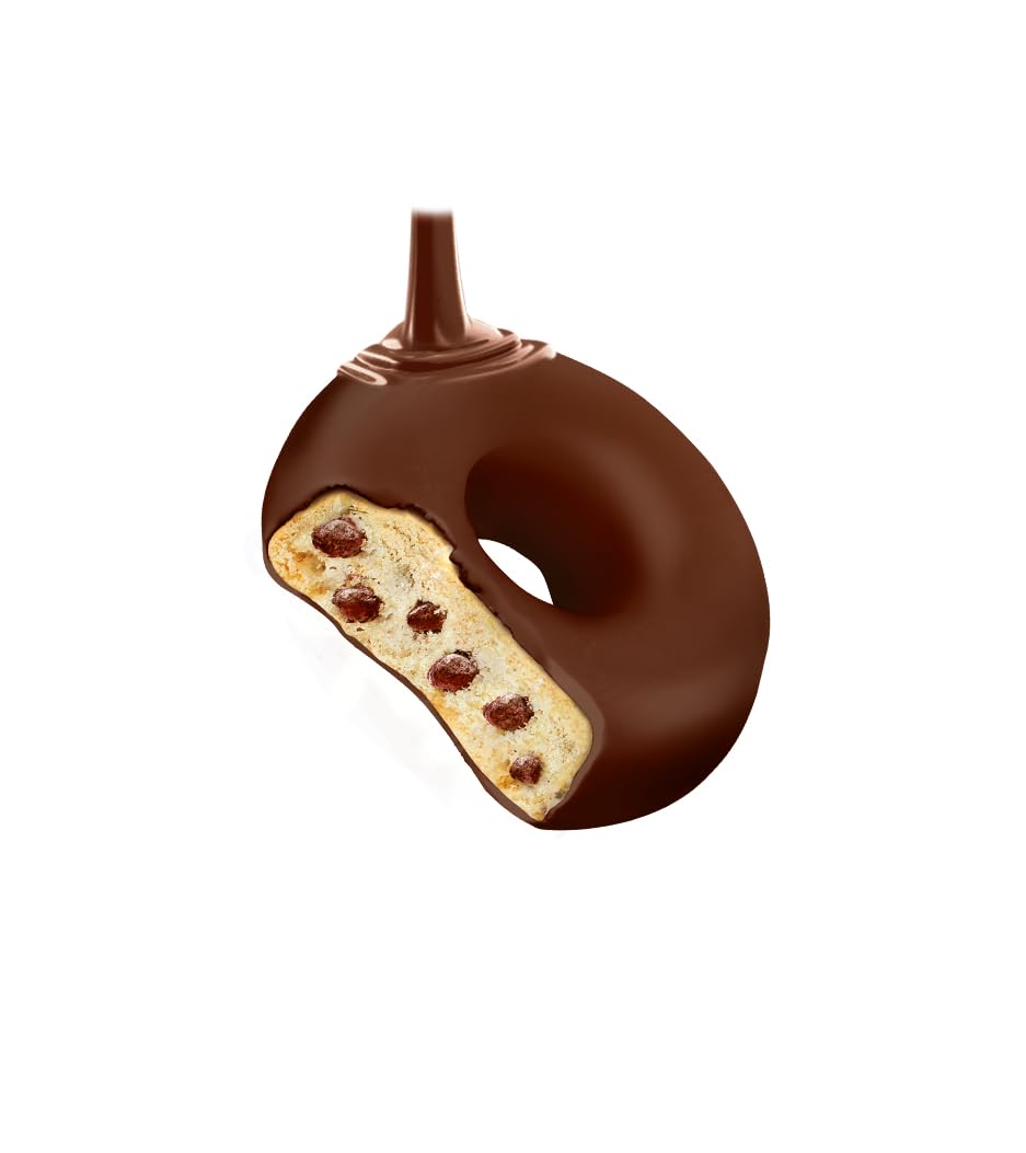 Galletas Choco Bom Hoops Chocolate con Leche 128g