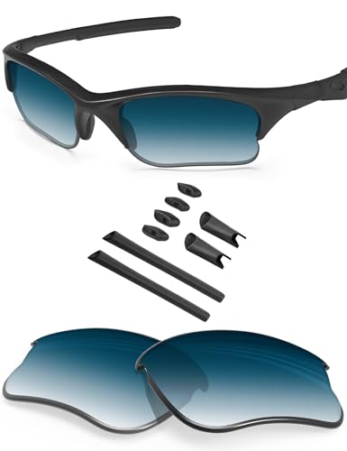Image of BLAZERBUCK Replacement Lenses & Sock Kit for Oakley Half Jacket XLJ /Half Jacket XLJ Asian Fit Sunglass