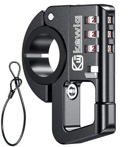 Kewig Aluminum Alloy Anti-Theft Motorcycle Bike Helmet Lock