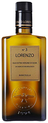 Barbera Lorenzo #3 (6 pack) Organic Extra Virgin DOP Olive Oil 500ml bottles from Sicily, Italy