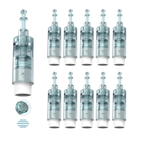 Aiguilles 36 broches Dr.pen M8 pour sublimer le teint à la maison, recharge de 10 embouts
