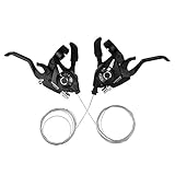  Yililay Fahrrad Schalthebel MTB Umwerfer Groupset Trigger-Gang-Schaltung Bremshebel Combo