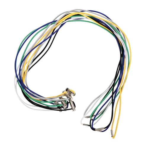 DOITOOL 6pcs Elastic Trash Can Bands Heavy Duty Waste Bin Bag Holders Fall Function for Household Kitchen Bathroom Use