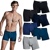 DON ALGODON | Pack 6 Boxers Hombre Suaves, Transpirables y Resistentes, Tejido Algodón Máxima Comodidad - Duraderos y Confortables