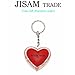 JISAM TRADE Champion XIOM M8.0P Ping Pong Racket Table Tennis Penholder Type for Professional + Key Ring
