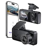 Dash Cam for Car, Front Dual Channel Dash Cam WiFi, Dash Camera for Cars 2.0" IPS Screen, App Control, G-Sensor, Loop Recording, 170° Wide Angle, Night Vision, Parking Mode