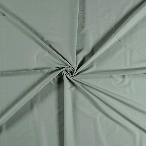 Tissu voile uni 100% coton menthe de 10 mètres pour toutes vos créations