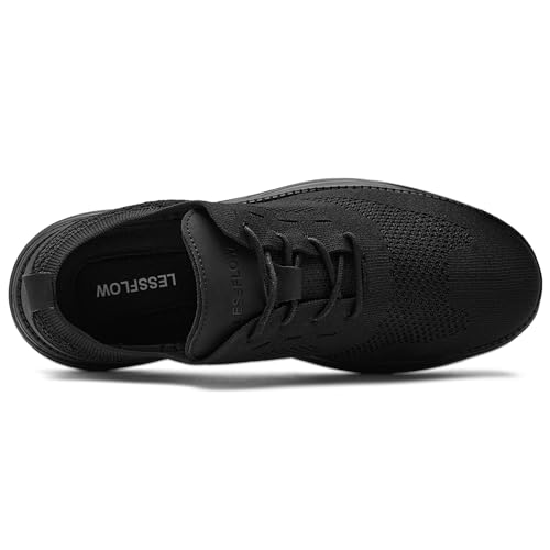 Men's Casual Dress Sneakers Oxfords Business Mesh Walking Shoes Breathable Tennis Shoe Lightweight Work Shoes Zapatos para Hombre2