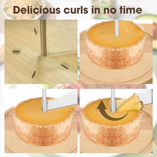 Tabla cortadora de queso, rallador multifuncional, pelador para quesos, mantequilla, chocolate, accesorios de cocina