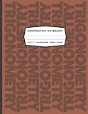 quad laden in meiner nähe  Trigonometry Composition Notebook: Math Students Quad Rule 4 Squares and 8 Squares Per Inch Graph Paper, plus College Ruled and Blank Areas, 8.5 x 11 Inches, 100 Sheets