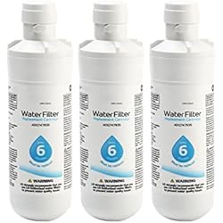 Filtro De Arena Para Agua Casero QOTSTEOS Filtro de agua reemplazable del refrigerador LT1000P, reemplazo del filtro de agua del refrigerador casero para Kenmore9980 (3PCS)