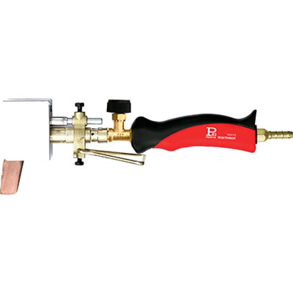1 PZ SALDATORE A GAS + MAZZA E CUFFIA PROJECT RAME GR 200 BRUCIATORE MM 17 L.CM 31 I001