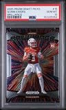 Graded 2025 Panini Prizm Quinn Ewers #15 Brilliance Rookie RC Card PSA 10