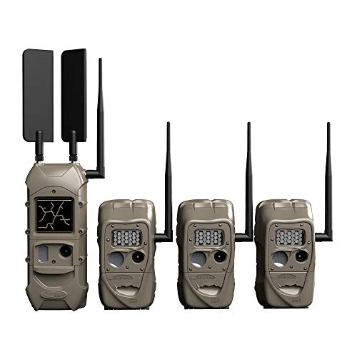Cuddeback CuddeLink Starter Kit 3 + 1 Verizon Trail Camera Cellular Combo Pack