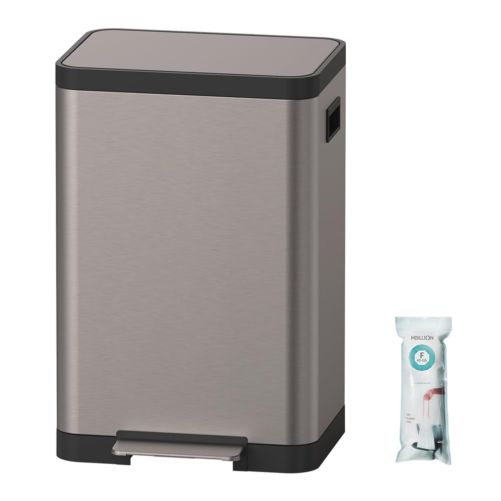Amazon|Mbillion ゴミ箱 フタ付き ペダル式 40リットル キッチン Amazon|Mbillion ゴミ箱 フタ付き ペダル式 40リットル キッチン
