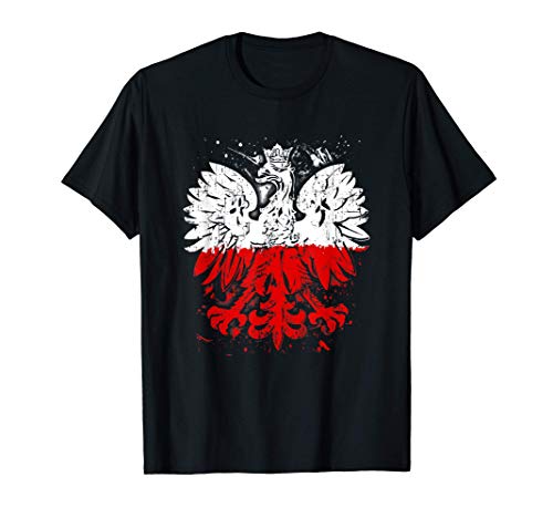 Polish Heritage Polish Eagle Polish Flag Polska Poland Camiseta