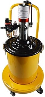 TECHTONGDA Grease Pump Air Pneumatic Lubricator Compressed Injector with Gun Hose 5 Gallon