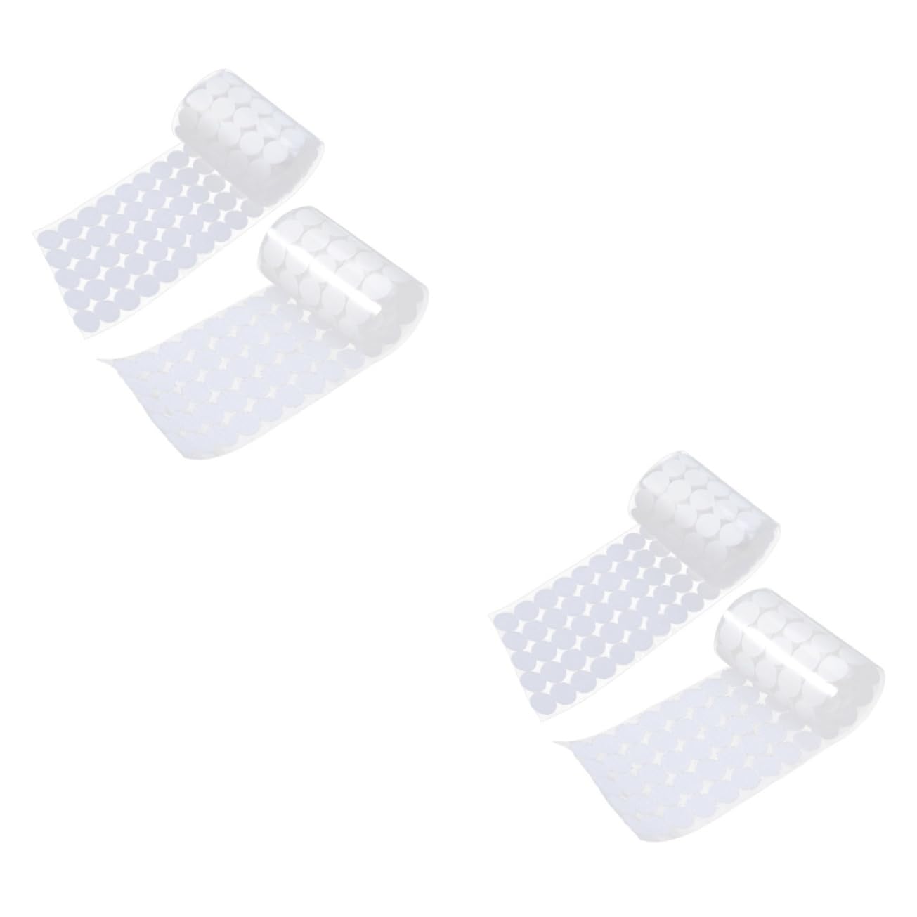 2 Juegos Pegatinas Redondas Cinta De Gancho Cinta De Puntos Circulo Pegatinas Cinta Adhesiva Doble Cinta De Doble Cara Cinta De Caras Cinta Adhesiva De Doble Cara 500 Uds * 2
