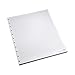 Staples? Arc Notebook Filler Paper, Letter-Sized, Graph-Ruled, White, 50 Sheets
