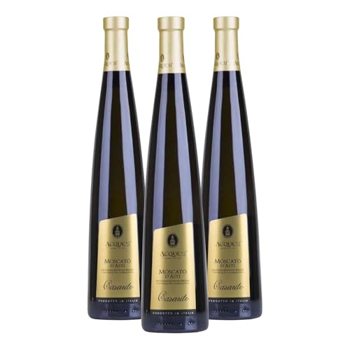 ACQUESI MOSCATO D'ASTI DOCG CASARITO 3 botellas de 750ml