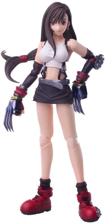 ファイナルファンタジーVII ブリングアーツ ティファ・ロックハート ミスリルクローVer. PVC製 塗装済み可動フィギュア