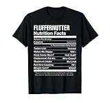 Fluffernutter Nutrition Facts Funny T-Shirt