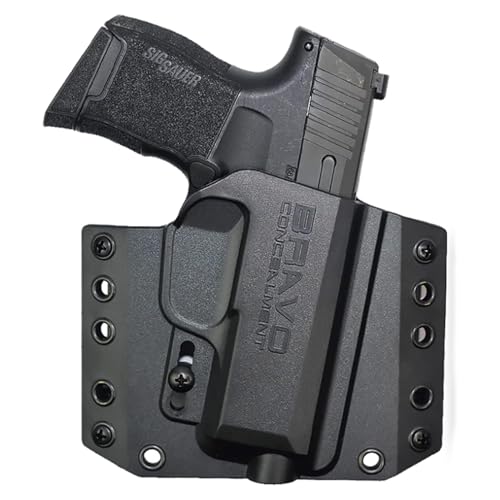 Holster for Sig Sauer P365 (3.1') - OWB Holster - Concealed Carry/Custom fit to Your Gun - Comfort & Concealment - EDC - Slim Design - Adjustable Retention - Outside The Waistband - Pistol Holster