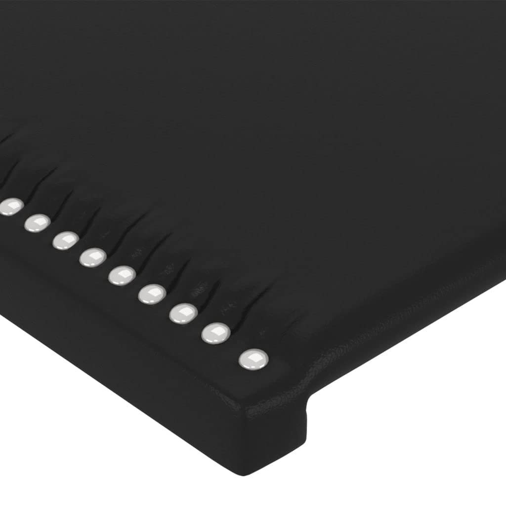 vidaXL Bedframe met hoofdbord kunstleer grijs 180x200 cm, bedframe, slaapmeubel, ledikant, bed, bedbodem, eenpersoonsbed, slaapbed, bedframes, bedden