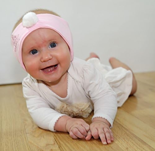 Baby Hearing Protection Headware (Small, Pink)