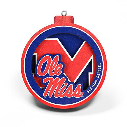 Image of YouTheFan NCAA 3D Logo Series Ornament