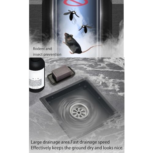 Siphon sol pour douche à l'italienne et sous-sol évacuation 360 - 7