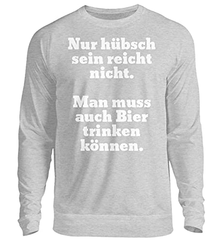 Pull bière confortable taille XL contre le froid des terrasses